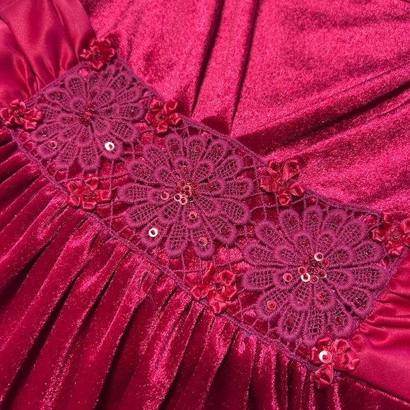 Like New Girl’s Bonnie Jean Christmas Dress Size 12 - Picture 3 of 9